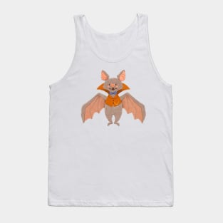 Vampire Bat in a Dracula Costume Tank Top